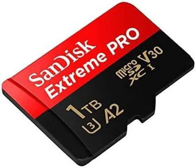 Alt view image 11 of 20 - SanDisk 1TB Extreme PRO A2 microSDXC Card UHS-I U3 V30 Read Speed up to 200MB/s for 4K UHD Video (SDSQXCD-1T00-GN6MA)
