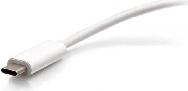Alt view image 11 of 11 - C2G USB C to HDMI, VGA, USB A & RJ45 Adapter - 4K 30Hz - White - for Notebook/Tablet PC - USB 3.1 Type C - 4K, Full HD - 3840 x 2160, 1920 x 1200 - 1 x USB 3.0 - USB Type-A - USB Type-C - 1 x RJ-4