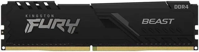 Alt view image 12 of 12 - Kingston FURY Beast 64GB (2 x 32GB) DDR4 3600 (PC4 28800) Memory (Desktop Memory) Model KF436C18BBK2/64