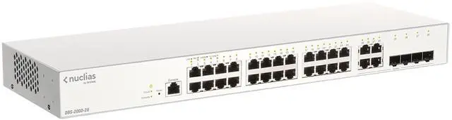 Alt view image 5 of 13 - D-Link 28-Port Nuclias Cloud-Managed Switch