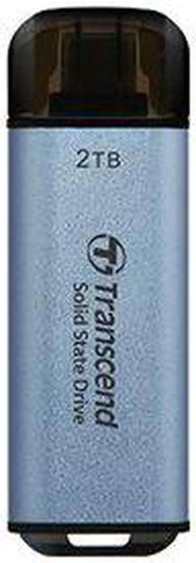 Main image of Transcend ESD300C - SSD - 1 TB - external (portable) - USB 3.2 Gen 2x1 (USB-C connector) - sky blue