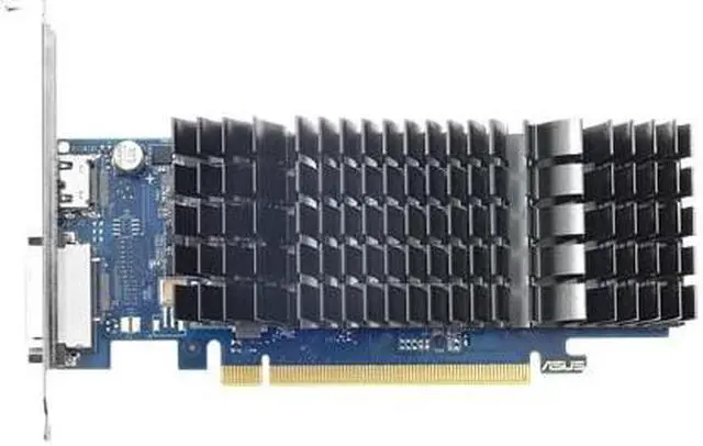 Alt view image 3 of 7 - ASUS GT1030-SL-2G-BRK - Graphics card - GF GT 1030 - 2 GB GDDR5 - PCIe 3.0 low profile - DVI, HDMI - fanless