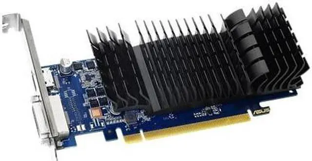 Alt view image 5 of 7 - ASUS GT1030-SL-2G-BRK - Graphics card - GF GT 1030 - 2 GB GDDR5 - PCIe 3.0 low profile - DVI, HDMI - fanless
