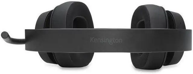 Alt view image 17 of 20 - Kensington H3000 98.4 ft Bluetooth Over-Ear Headset Google Assistant Siri Stereo USB Type C Wireless Bluetooth Black