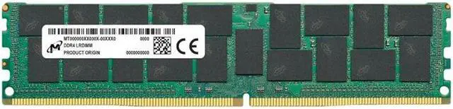 Alt view image 7 of 7 - Crucial 64GB DDR4 SDRAM Memory Module - For PC/Server, Workstation - 64 GB (1 x 64GB) - DDR4-3200/PC4-25600 DDR4 SDRAM - 3200 MHz Dual-rank Memory - CL22 - 1.20 V - ECC - 288-pin - LRDIMM - 3 Year War