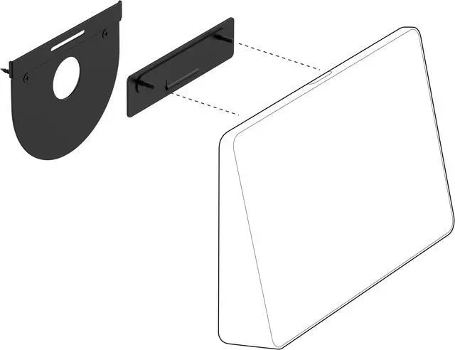Alt view image 15 of 15 - Logitech - 939-001817 - Logitech Wall Mount for Video Conferencing Touch Controller