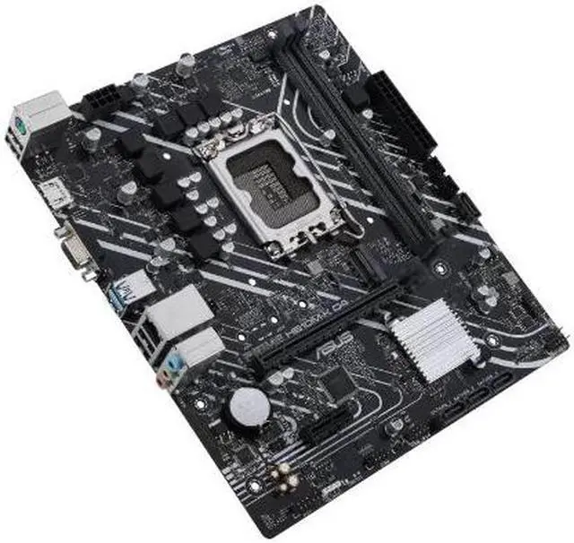 Alt view image 7 of 7 - Asus Prime H610M-K D4 Intel LGA 1700 Micro ATX DDR4 Motherboard