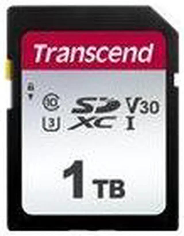 Alt view image 10 of 10 - 1TB Transcend 300S SDXC UHS-I U3 V30 SD Memory Card CL10 100MB/sec