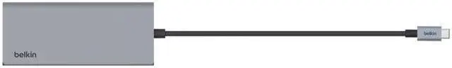 Alt view image 10 of 12 - Belkin USB-C 7-IN-1 MULTIMEDIA HUB GEN 2 Model INC009BTSGY