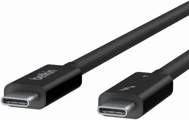 Alt view image 6 of 8 - Belkin Thunderbolt 4 Cable 2M Active INZ002BT2MBK
