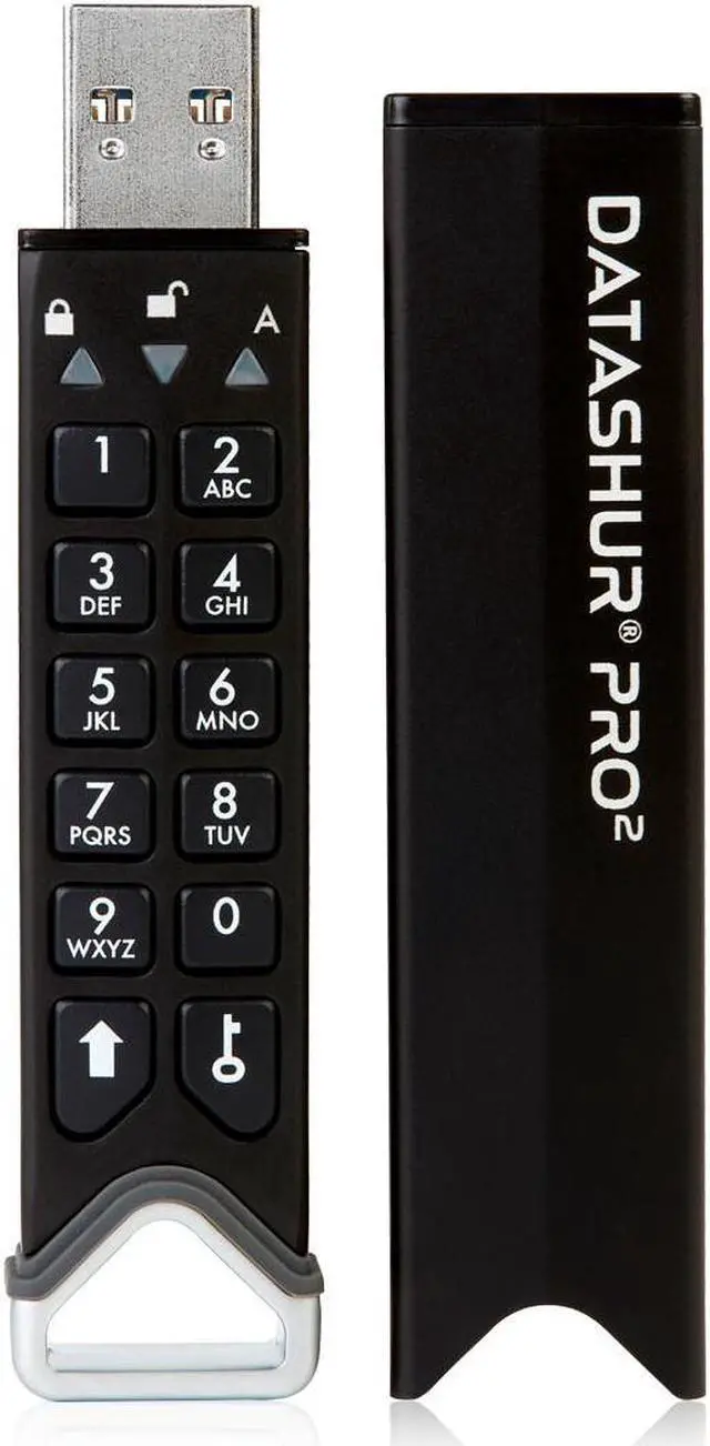 Alt view image 8 of 11 - iStorage datAshur PRO2 128GB - Secure hardware encrypted, PIN authenticated, USB flash drive - USB 3.2 (Gen1) FIPS 140-2 level 3. IS-FL-DP2-256-128