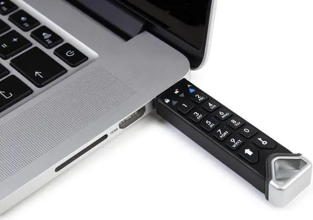 Alt view image 11 of 11 - iStorage datAshur PRO2 128GB - Secure hardware encrypted, PIN authenticated, USB flash drive - USB 3.2 (Gen1) FIPS 140-2 level 3. IS-FL-DP2-256-128