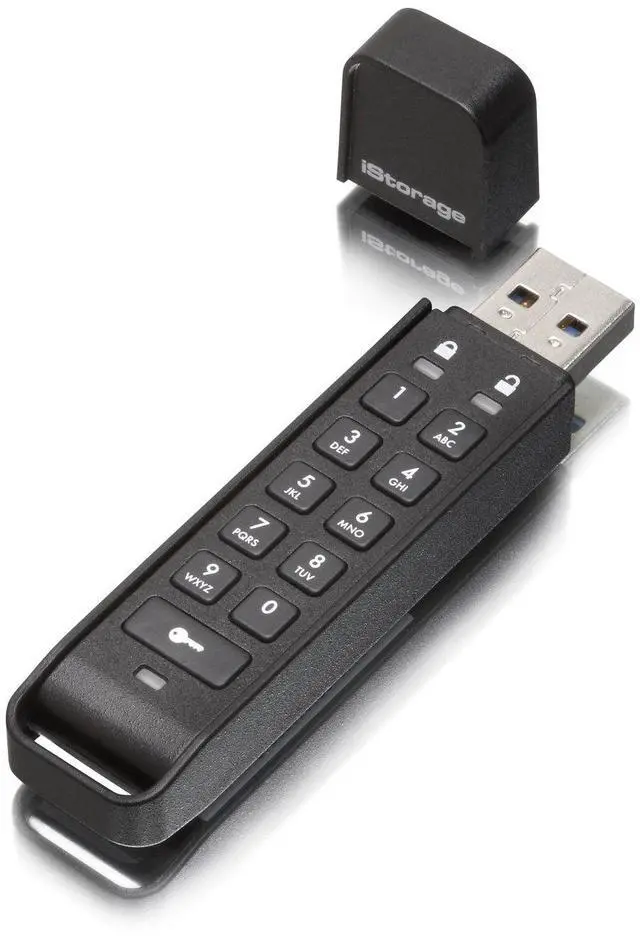 Alt view image 9 of 10 - iStorage datAshur Personal2 64GB Hardware Encrypted USB 3.0 Flash Drive AES-XTS 256-bit (IS-FL-DAP3-B-64)
