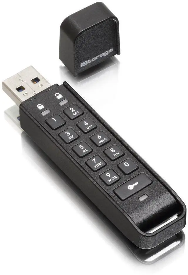 Alt view image 10 of 10 - iStorage datAshur Personal2 64GB Hardware Encrypted USB 3.0 Flash Drive AES-XTS 256-bit (IS-FL-DAP3-B-64)