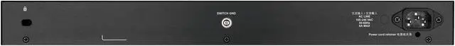 Alt view image 6 of 6 - D-Link DGS 1250-52XMP - Switch - L3 Lite - smart - 48 x 10/100/1000 (PoE) + 4 x 10 Gigabit SFP+ - rack-mountable - PoE (