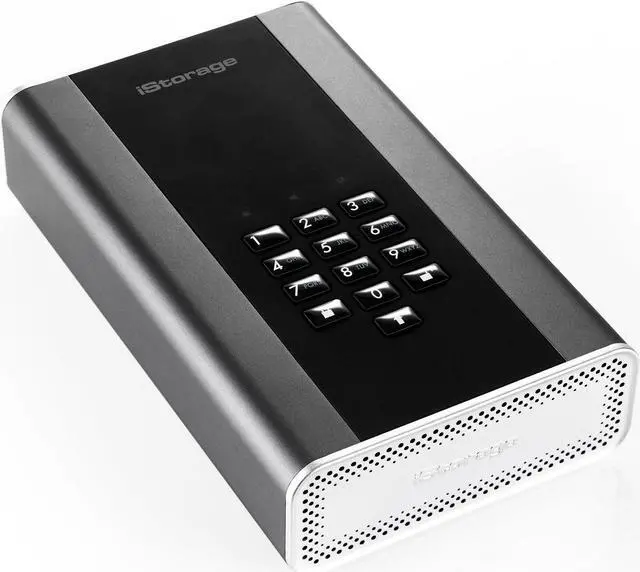 Alt view image 7 of 7 - iStorage diskAshur DT2 12TB Secure encrypted desktop hard drive - FIPS Level 3 certified, Password protected, military grade hardware encryption IS-DT2-256-12000-C-X