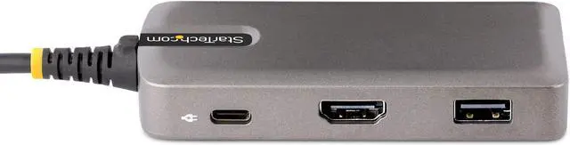 Alt view image 5 of 5 - StarTech USB-C Multiport Adapter 100W PD Pass-Through 104BUSBCMULTIPORT