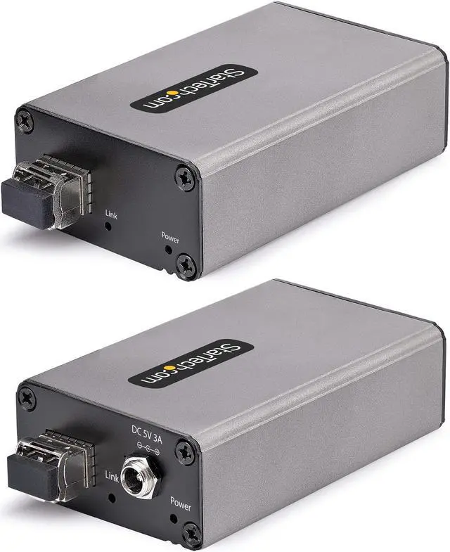Alt view image 3 of 12 - StarTech 2-Port USB 3.0 Extender OM3 Multimode Fiber 350m F35023USBEXTENDER