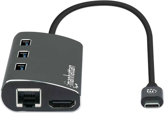 Alt view image 17 of 18 - USB-C DOCK/HUB HDMI/USB-C/USB-A