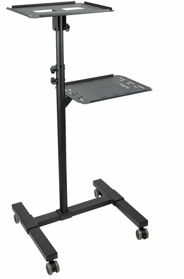Alt view image 2 of 6 - StarTech Mobile Projector and Laptop Stand/Cart Heavy Duty ADJPROJCA
