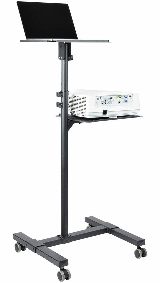Alt view image 5 of 6 - StarTech Mobile Projector and Laptop Stand/Cart Heavy Duty ADJPROJCA