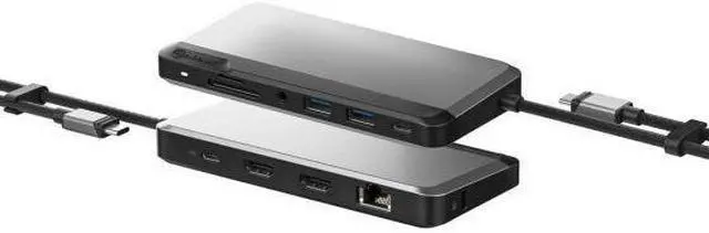 Alt view image 4 of 12 - Alogic USB-C Dual Display Dock MX2 Lite HDMI Edition U1CSHSGR