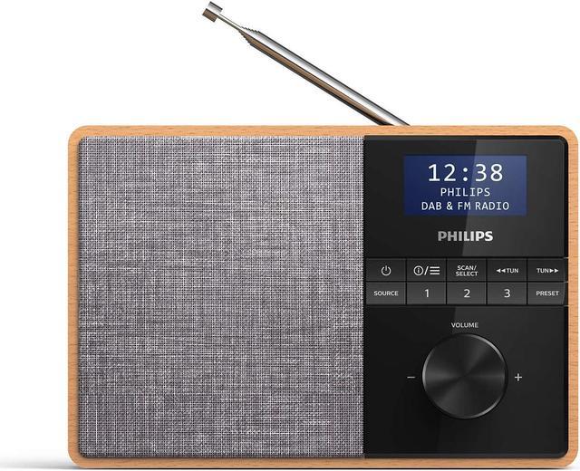 Philips Radiosveglia digitale Radio DAB+ Bluetooth Display TFT 6W