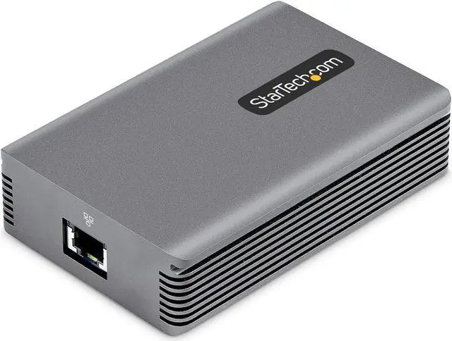 Alt view image 3 of 11 - StarTech.com Thunderbolt 3 to Ethernet Adapter, 10GbE, Multi-Gigabit Thunderbolt 3 to RJ45 Network Adapter, TB3/TB4 10GbE NIC