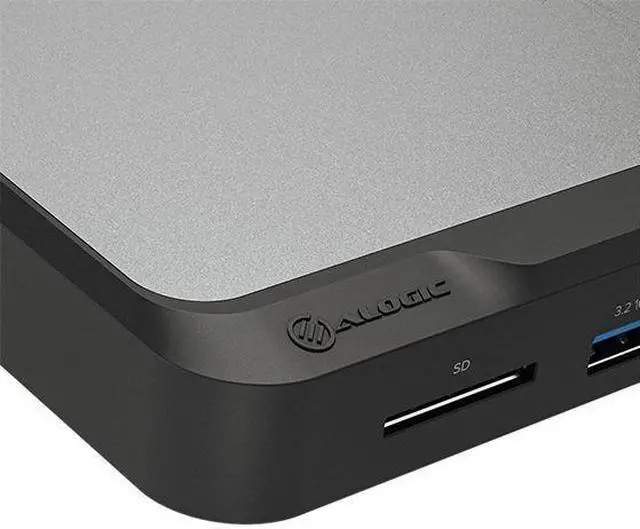 Alt view image 4 of 10 - Alogic Dual 4K Universal Compact Docking Station CD2 DisplayPort Edition DUCD2
