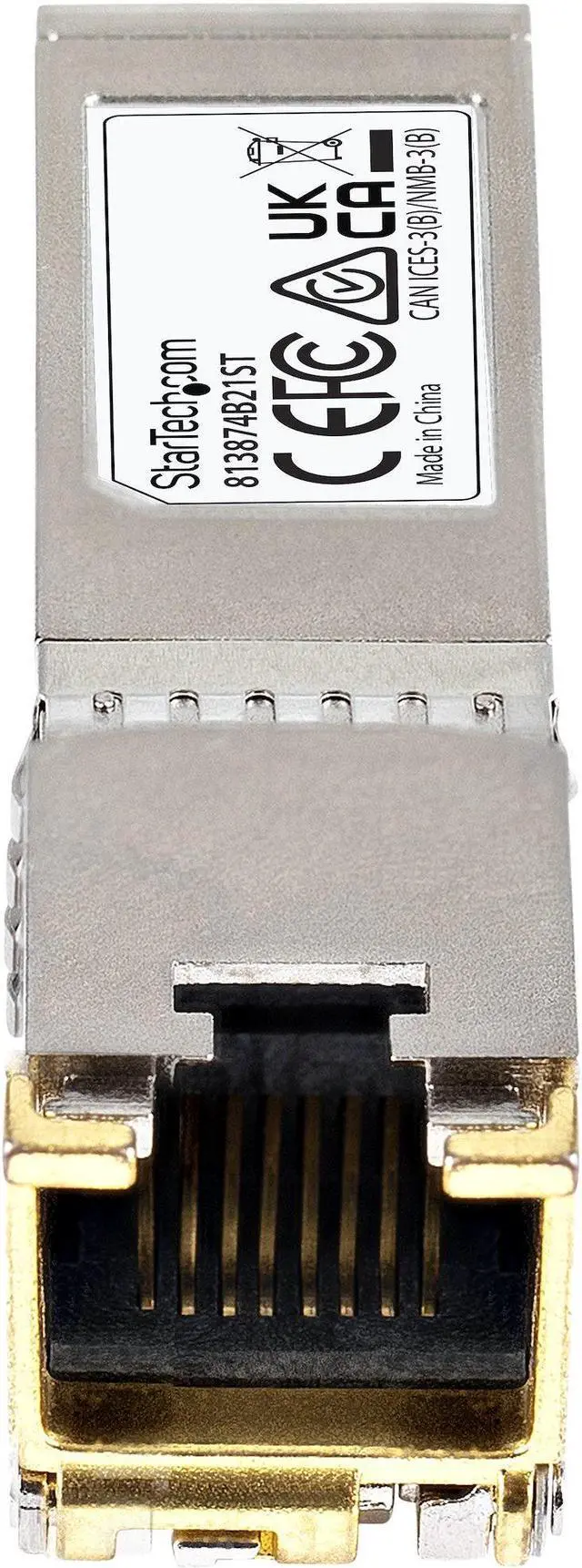 Alt view image 3 of 4 - StarTech.com HPE Compatible SFP+ Module, 10GBASE-T RJ45 Copper