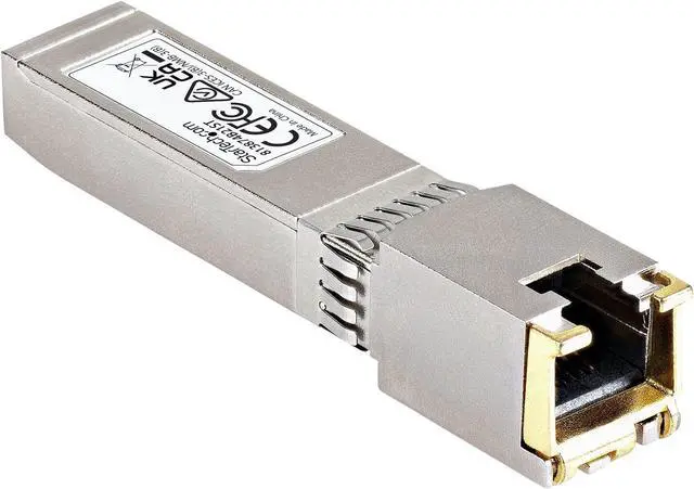 Alt view image 4 of 4 - StarTech.com HPE Compatible SFP+ Module, 10GBASE-T RJ45 Copper