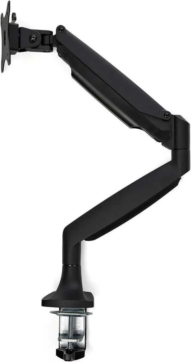 Alt view image 5 of 6 - Startech Desk Mount Monitor Arm - Full Motion - Articulating - VESA Monitor Mount for up to 32" Monitor - Heavy Duty Aluminum - Black - 32" Screen Support - 19.84 lb Load Capacity - Black