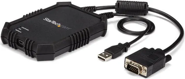 Alt view image 7 of 10 - StarTech.com NOTECONS02X Laptop to Server KVM Console - Rugged USB Crash Cart Adapter with File Transfer and Video Capture