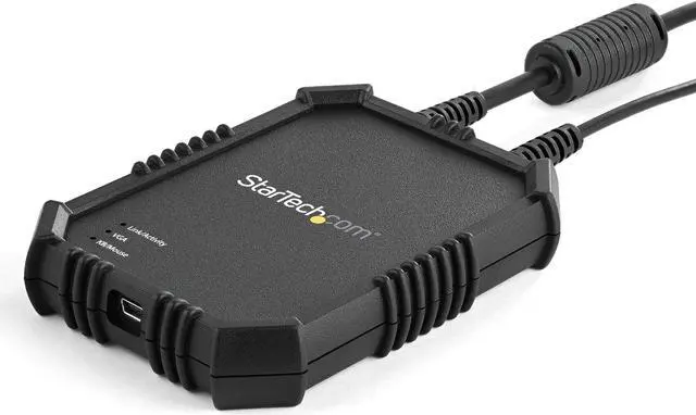 Alt view image 8 of 10 - StarTech.com NOTECONS02X Laptop to Server KVM Console - Rugged USB Crash Cart Adapter with File Transfer and Video Capture