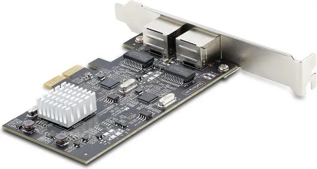 Alt view image 2 of 6 - StarTech.com 2-Port 2.5G NBASE-T PCIe Network Card, Intel® I225-V, Dual-Port Ethernet, Multi-Gigabit NIC