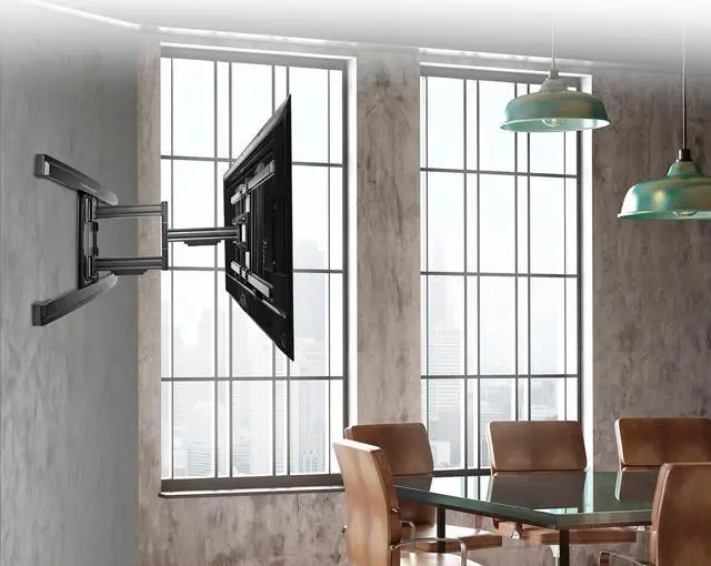 Alt view image 5 of 8 - StarTech.com Full Motion TV Wall Mount - For up to 80" VESA Mount Displays - Articulating Arm - Steel - Adjustable Wall Mount TV Bracket