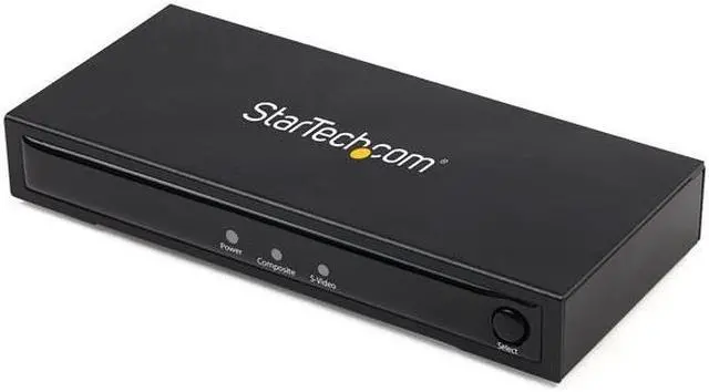 Main image of StarTech.com VID2HDCON2 S-Video or Composite to HDMI Converter with Audio - 720p - NTSC and PAL