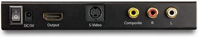 Alt view image 4 of 9 - StarTech.com VID2HDCON2 S-Video or Composite to HDMI Converter with Audio - 720p - NTSC and PAL