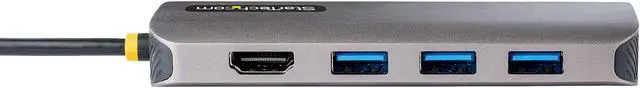 Alt view image 3 of 12 - StarTech 4K 60Hz HDMI HDR10 USB C Multiport Adapte 115BUSBCMULTIPORT