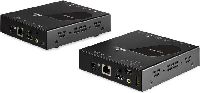 Alt view image 8 of 10 - StarTech HDMI KVM Extender over LAN KVM Console Extender Over IP 4K 30Hz
