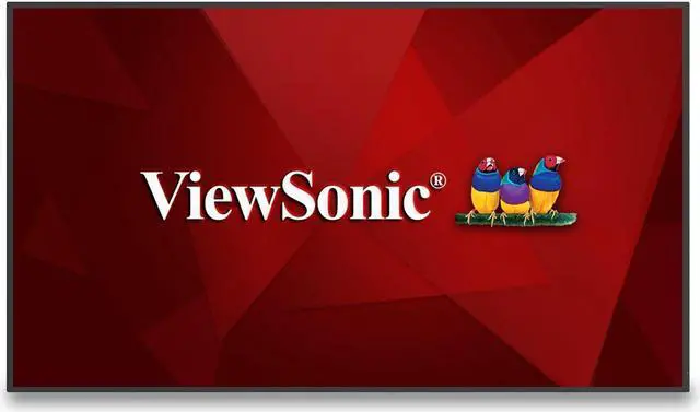 Alt view image 2 of 10 - ViewSonic 55" 4K UHD Wireless Presentation Display 24/7 Commercial Display with Portrait Landscape, HDMI, USB, USB C, Wifi/BT Slot