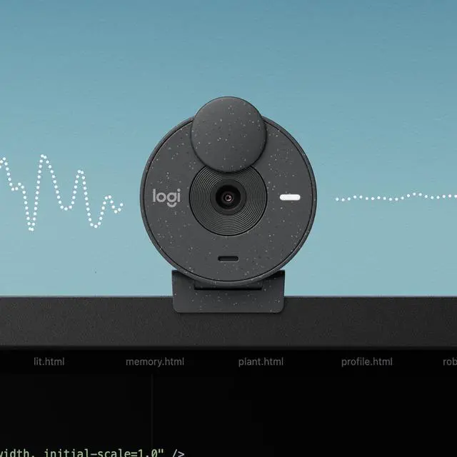 Alt view image 4 of 4 - Brio 300 Webcam 2 Mp 1920 X