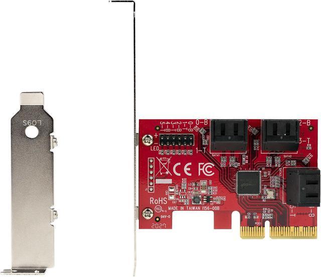 StarTech.com 6P6G-PCIE-SATA-CARD 6 Port PCIe SATA Expansion Card