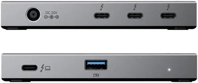 Alt view image 11 of 17 - Alogic Thunderbolt 4 BLAZE Hub - for Notebook/Desktop PC/Hard Drive/Monitor - Thunderbolt 4 - 2 Displays Supported - 4K - 3840 x 2160 - 1 x USB Type-A Ports - USB Type-A - 3 x USB Type-C Ports - USB T