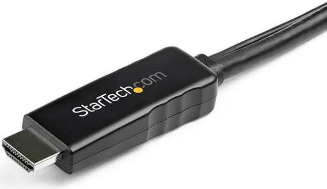 Alt view image 5 of 13 - StarTech.com 3 m 9.8 ft. HDMI to DisplayPort Cable 4K 30Hz USB-powered Active HDMI to DisplayPort Cable HD2DPMM10 HD2DPMM3M