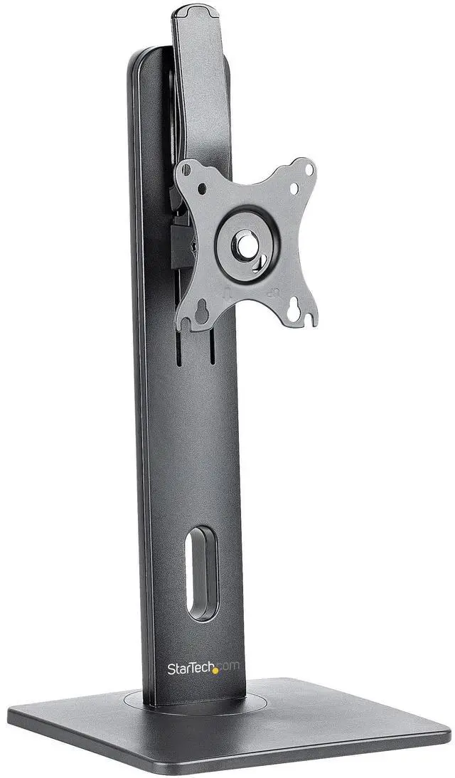 Alt view image 4 of 6 - StarTech Free Standing Single Monitor Mount - Height Adjustable Monitor Stand - For VESA Mount Displays up to 32" (15lb/7kg) - Ergonomic Monitor Stand for Desk - Tilt/Swivel/Rotate