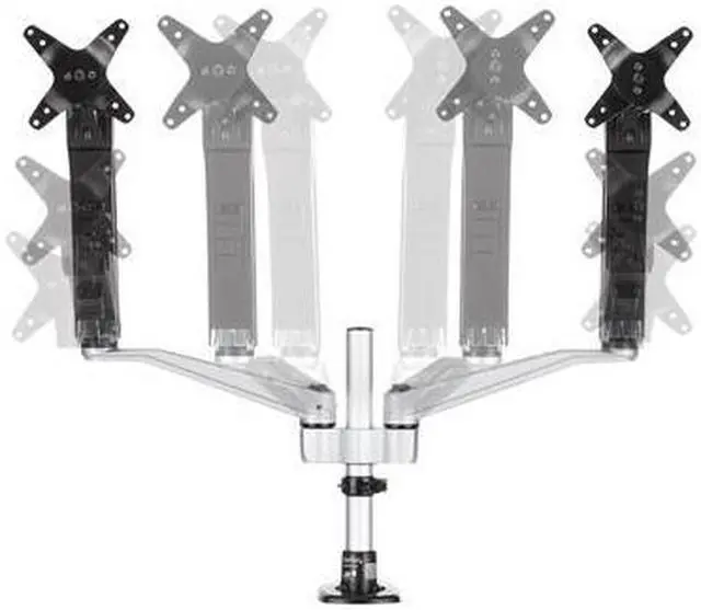 Alt view image 3 of 12 - StarTech.com Desk Mount Dual Monitor Arm - Full Motion Articulating Arms - Premium Dual Monitor Stand - For up to 30" (1