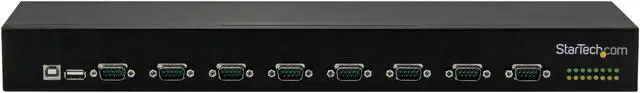 Alt view image 6 of 8 - StarTech.com ICUSB23208FD USB to Serial Hub - 8 Port - COM Port Retention - Rack Mount and Daisy Chainable - FTDI USB to RS232 Hub