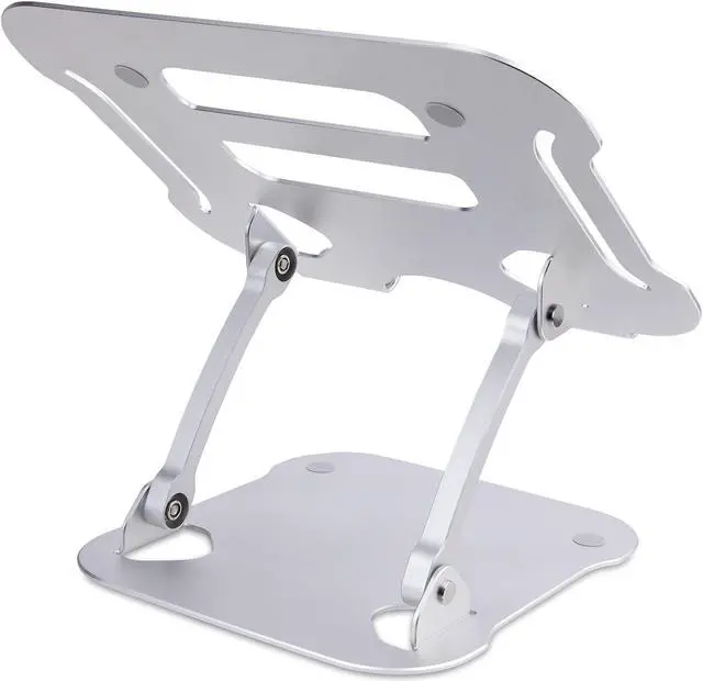 Alt view image 3 of 6 - StarTech Adjustable Height Laptop Stand for Desk Aluminum ADJLAPTOPRISER