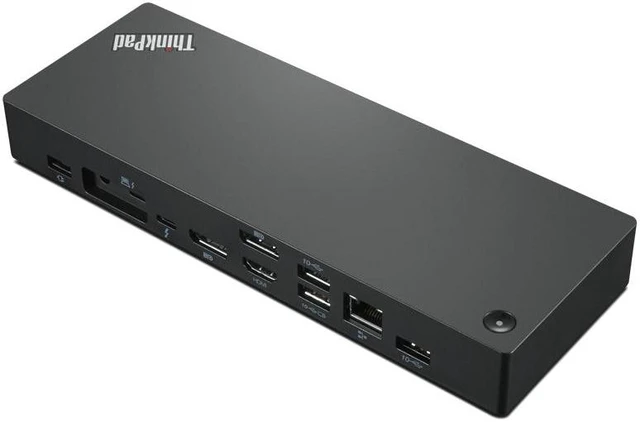 Alt view image 2 of 11 - D Lenovo ThinkPad Thunderbolt 4 Workstation Dock 300W